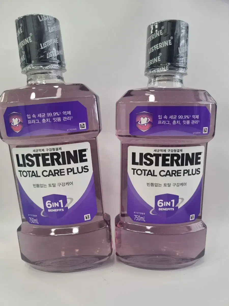 존슨앤존슨 리스테린 토탈케어플러스 750ml 2개